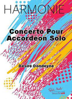 Concerto pour accordeon solo 