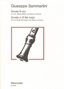Sonate B-Dur (Triosonate) 