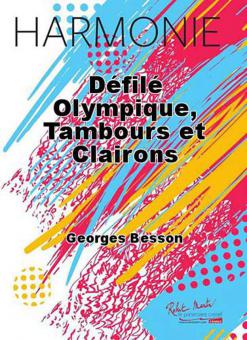 Defile olympique, tambours et clairons 