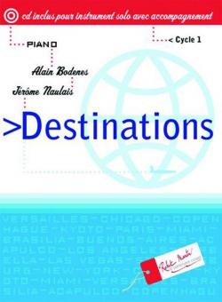 Destination piano avec CD 