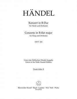 Konzert B-Dur op. 4/6 HWV 294 
