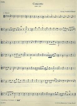 Konzert g-Moll HWV 287 