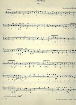 Konzert g-Moll HWV 287 