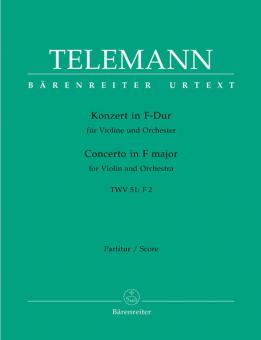Konzert in F-Dur TWV 51:F2 