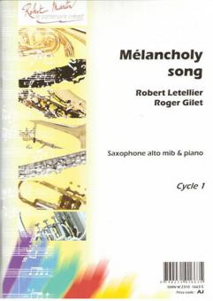 Melancholy song, alto 