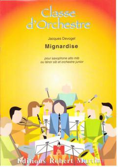 Mignardise, saxophone alto ou saxophone ténor solo 