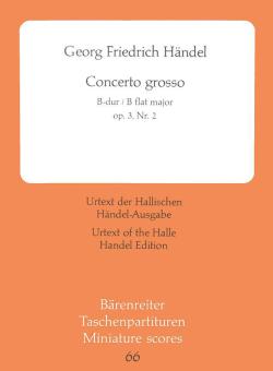 Concerto grosso op. 3/2 HWV 313 