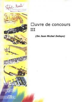 Oeuvre de concours III 