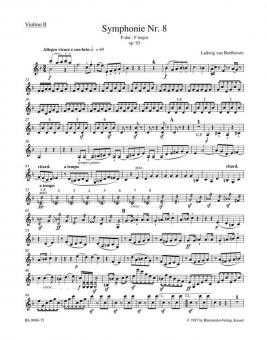 Symphonie Nr. 8 F-Dur op. 93 Standard