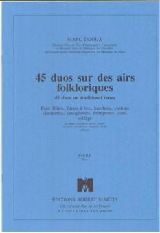 Quarante-cinq duos sur des airs folkloriques 