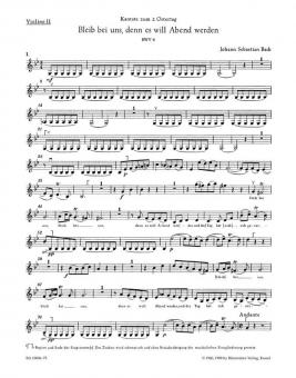 Bleib bei uns, denn es will Abend werden 