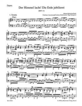 Der Himmel lacht, die Erde jubilieret 