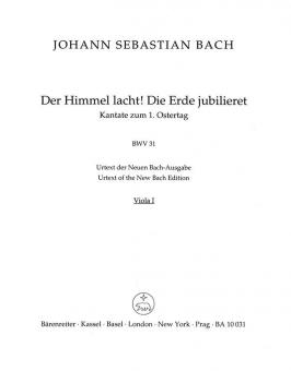 Der Himmel lacht, die Erde jubilieret 