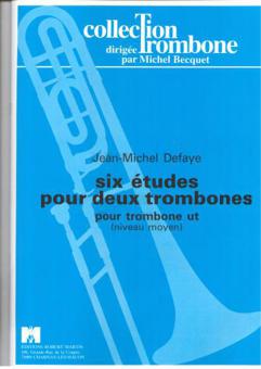 Six études pour deux trombones 