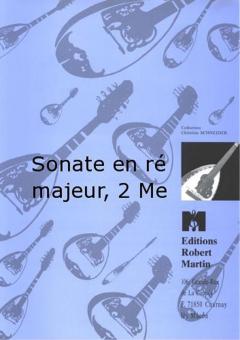 Sonate en ré majeur, 2 Me 