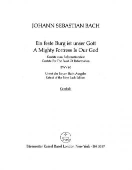 Ein feste Burg ist unser Gott 