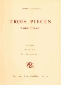 Trois pieces pour piano 
