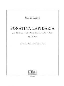 Sonatina Lapidaria, Op. 108 No. 2 