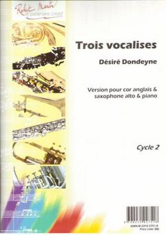 Trois vocalises 