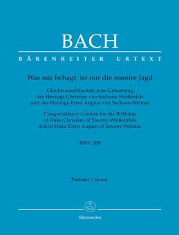 Was mir behagt, ist nur die muntre Jagd 