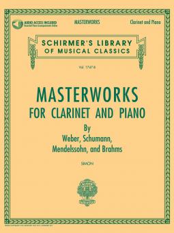 Masterworks For Clarinet And Piano 