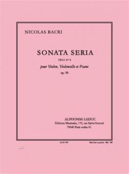 Sonata Seria, Op. 98 