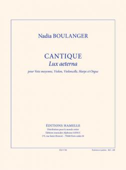 Cantique (Lux aeterna) 