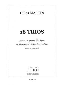18 Trios pour Instruments Identiques 