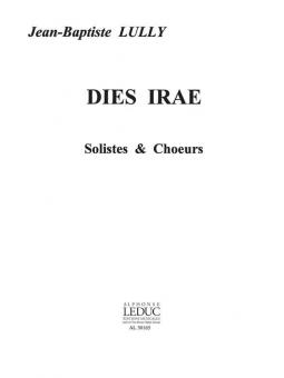 Dies Irae, motet à 2 choeurs 