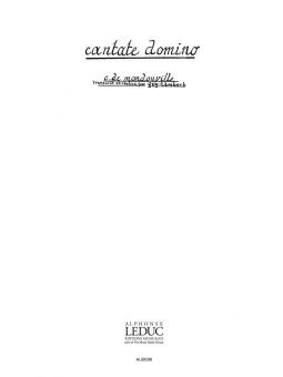 Cantate Domino 