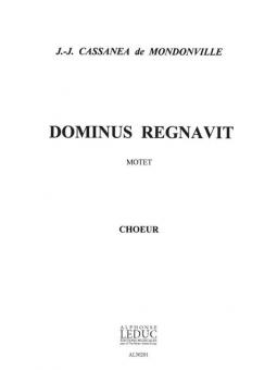 Dominus Regnavit, motet 
