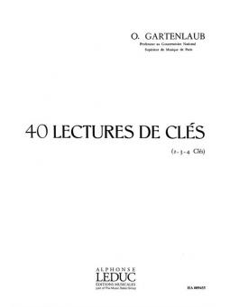 40 Lectures de Cles 