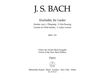 Erschallet, ihr Lieder 