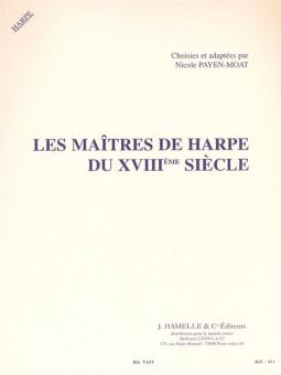 Les Maitres de Harpe au XVIIIeme Siecle 