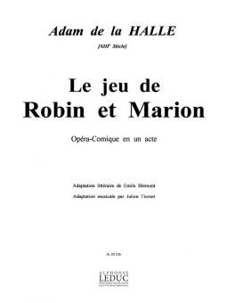 Le Jeu de Robin et de Marion 