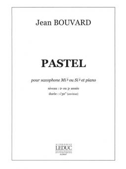 Pastel pour Saxophone Mi B / Si B et Piano [éd. Bg] 