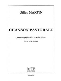 Chanson Pastorale pour Saxophone Mi B / Si B et Piano [éd. Bg] 