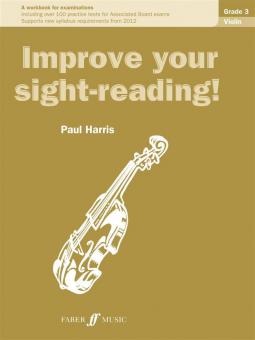 Improve Your Sight-Reading! Grade 3 for Violin 