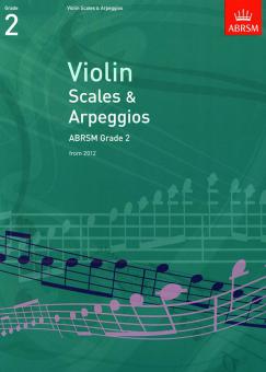 Violin Scales & Arpeggios, ABRSM Grade 2 