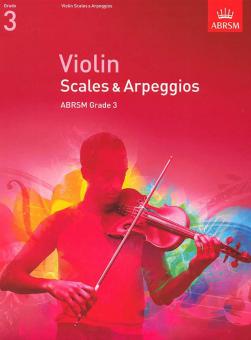 Violin Scales & Arpeggios, ABRSM Grade 3 