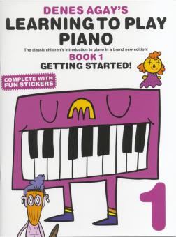 Denes Agay's Learning To Play Piano Book 1 