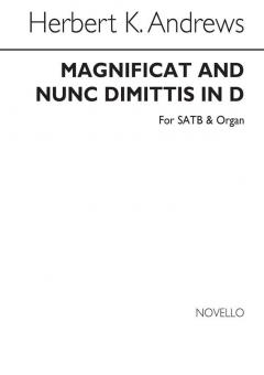 Magnificat & Nunc Dimittis In D 