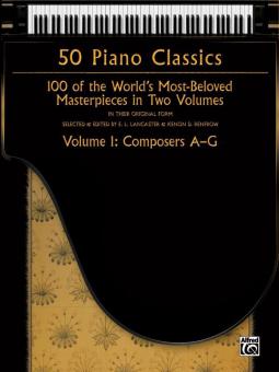 50 Piano Classics Vol. 1: Composers A-G 