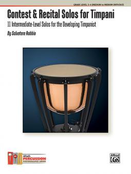 Contest & Recital Solos For Timpani 