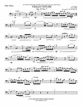 Cello Etude, Op. 25, No. 7 