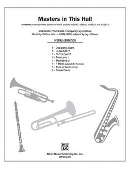 Masters In This Hall Standard