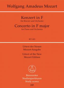 Klavierkonzert F-Dur KV 413 (387a) 