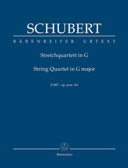 Streichquartett G-Dur op. post. 161 D 887 