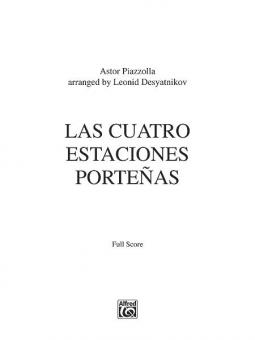 Las Cuatro Estaciones Portenas 