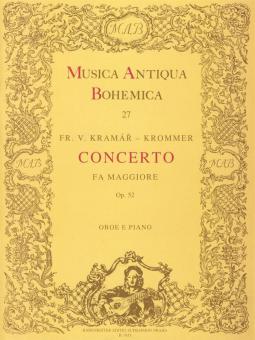 Konzert für Oboe und Orchester F-Dur op. 52 